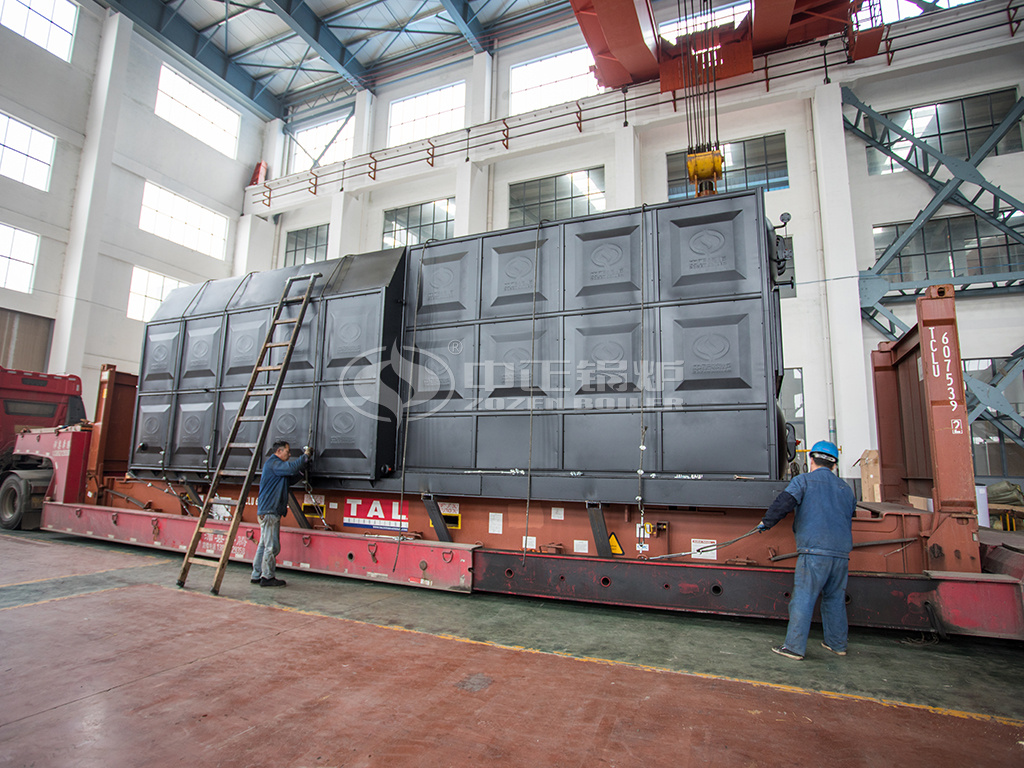 中正SZL系列燃煤/生物質(zhì)鍋爐發(fā)貨現(xiàn)場(chǎng)