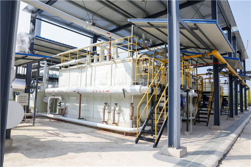 四平60噸燃油鍋爐